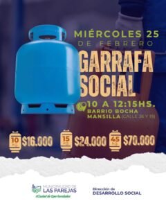 GARRAFA SOCIAL  HOY!!!…