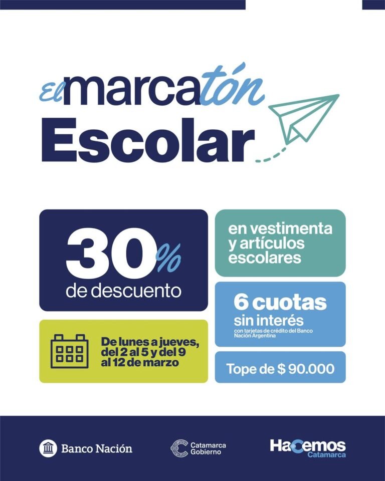 Llega el Marcatón ESCOLAR…