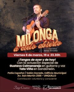MILONGA A CIELO ABIERTO…