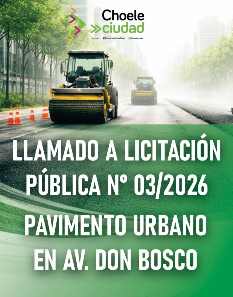 Llamado a licitación pública n° 03/2026…