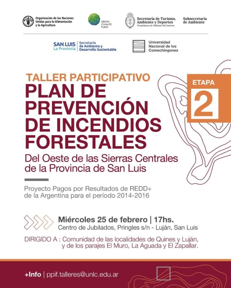 TALLER PARTICIPATIVO ● PLAN DE PREVENCIÓN DE INCENDIOS FORESTALES | ETAPA 2…