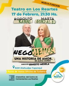 Teatro en Los Reartes – Nueva Función…