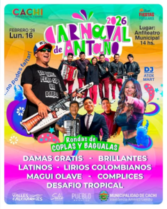 Carnavales en Cachi, Salta