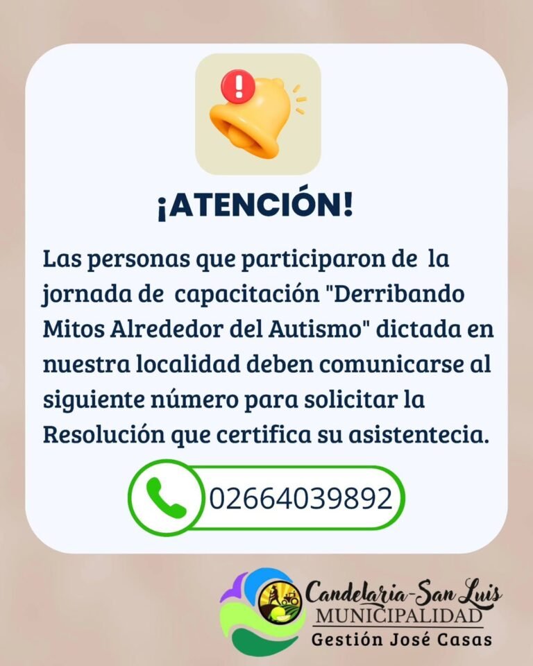 ¡Atención!…