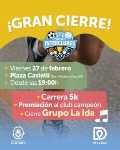 ¡GRAN CIERRE DE LOS TORNEOS INTERCLUBES!…