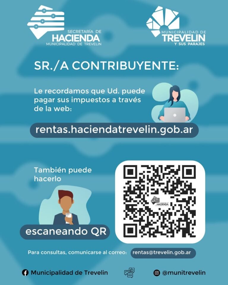 ¡Pagá tus impuestos sin moverte de casa!…
