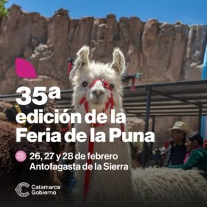 ¡Vení a vivir la  Feria de la Puna!…