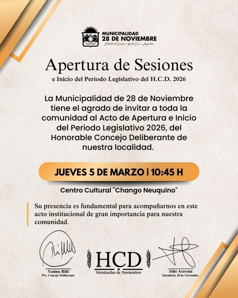 Apertura de Sesiones 2026…