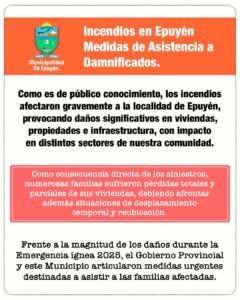 Informe – Emergencia Ignea….