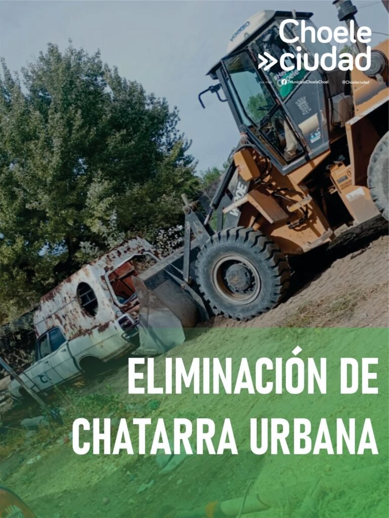 Eliminamos chatarra urbana…