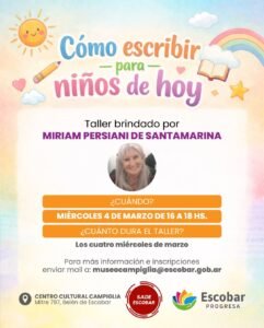 Cómo escribir para niños de hoy…