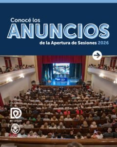 CONOCÉ LOS ANUNCIOS DEL INTENDENTE JUAN PABLO GARCÍA EN LA APERTURA DE SESIONES 2026…