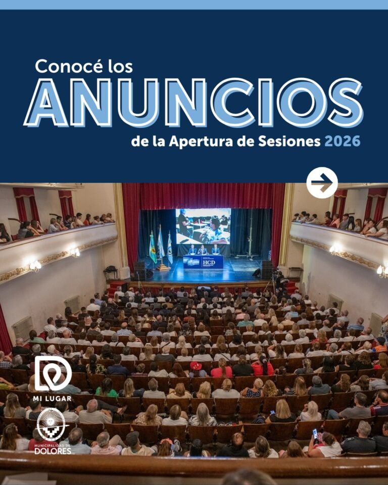 CONOCÉ LOS ANUNCIOS DEL INTENDENTE JUAN PABLO GARCÍA EN LA APERTURA DE SESIONES 2026…