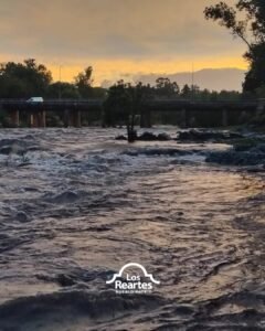 Última postal que nos dejó este día en Los Reartes…