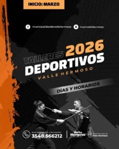 Área de Deportes y Recreación | Actividades 2026…