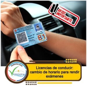 Informamos que, hasta nuevo aviso, los exámenes para la obtención de licencias de conducir se realizarán todos los jueves de 15:00 a 19:00 h…