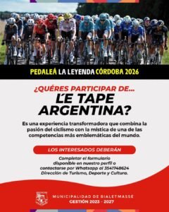 Llega L’Étape Argentina Córdoba 2026…