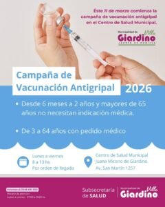 Campaña de Vacunación Antigripal 2026…