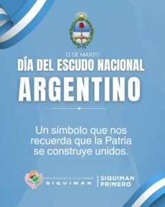 Hoy conmemoramos el Día del Escudo Nacional Argentino…