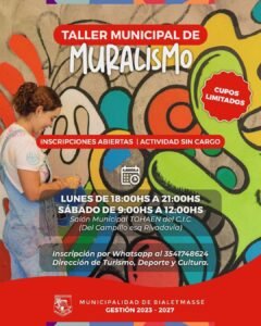 Taller Municipal de Muralismo…