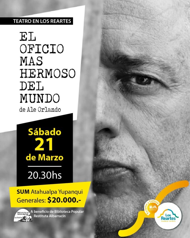 TEATRO EN LOS REARTES…