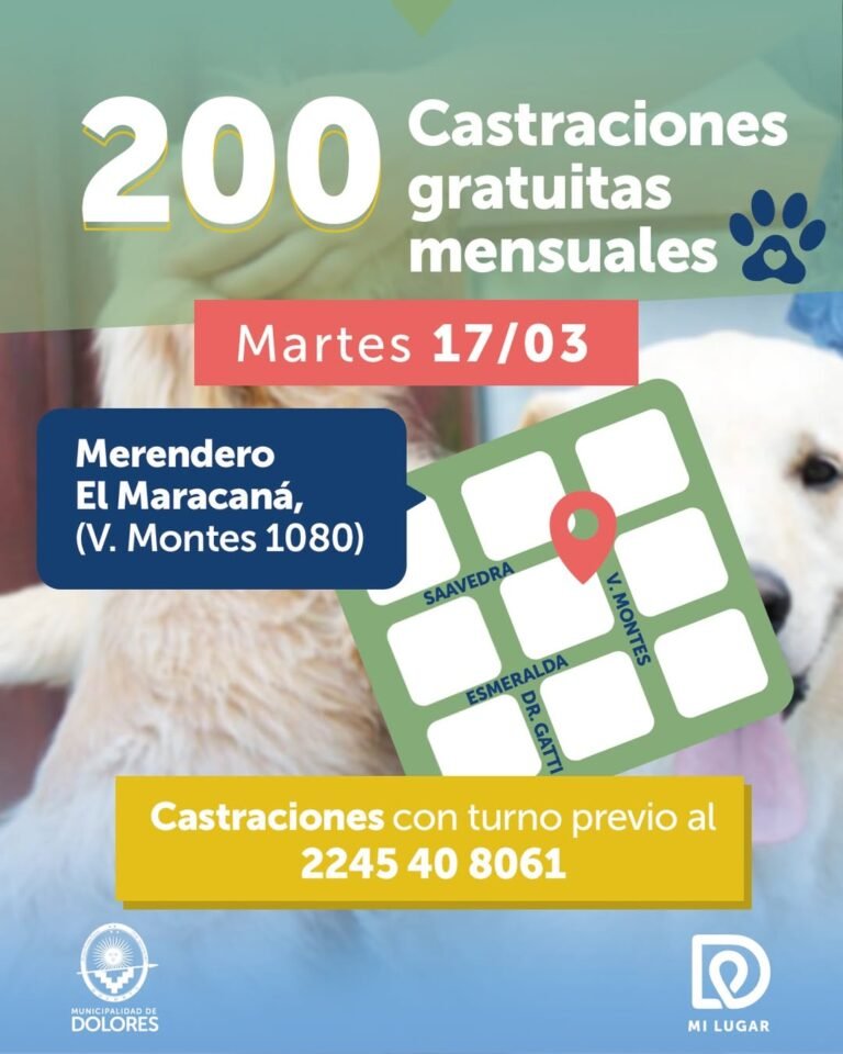 NUEVA JORNADA DE CASTRACIONES…