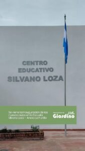 Se viene la inauguración de las nuevas aulas en la Escuela Silvano Loza – Anexo La Punilla…