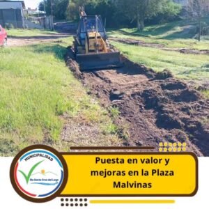 Informamos que el pasado viernes se realizaron trabajos de mantenimiento y mejora en la Plaza Malvinas….