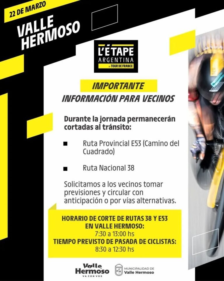 Información Importante | Corte de tránsito…