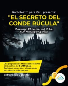 El radioteatro llega a Los Reartes…