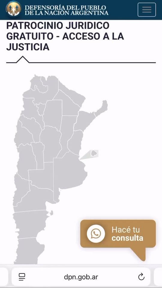 Mapa Interactivo de #PatrocinioJurídicoGratuito…