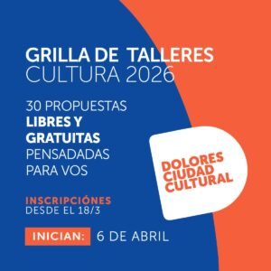 TALLERES CULTURA 2026…
