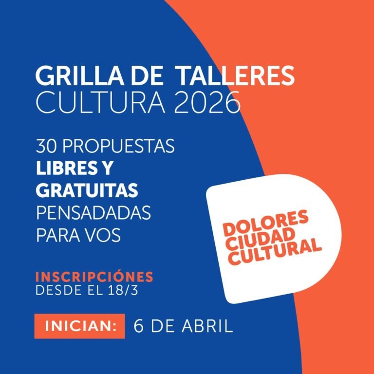 TALLERES CULTURA 2026…