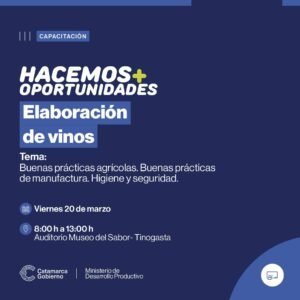 Hacemos + Oportunidades en Tinogasta…