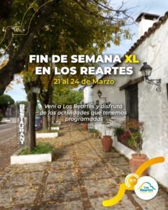 Se viene un finde XL para disfrutar en grande en Los Reartes…