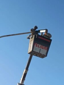 La Secretaría de Obras Públicas llevó adelante tareas de recambio de alumbrado en distintos puntos de la ciudad….