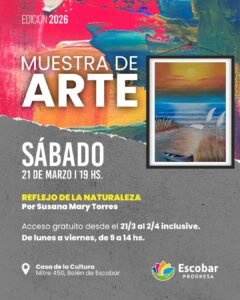 MUESTRA DE ARTE EN LA CASA DE LA CULTURA…
