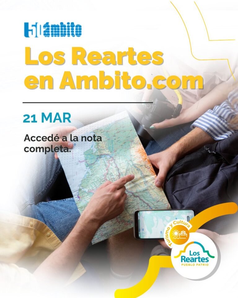 Los Reartes es noticia….