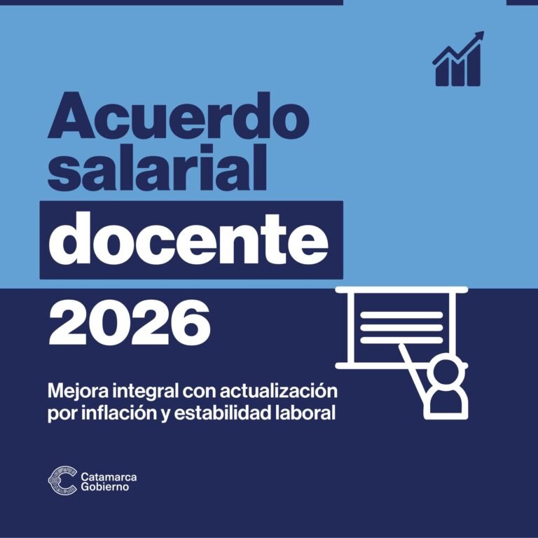 Alcanzamos un acuerdo salarial para el sector docente, en el marco del diálogo y la negociación colectiva con los gremios….