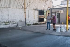 Esta mañana se visitaron las instalaciones del Club Talleres, donde se supervisaron las tareas de iluminación realizadas por el municipio, c…