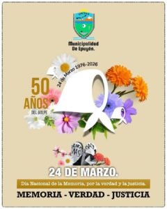 Día Nacional de la Memoria por la Verdad y la Justicia….