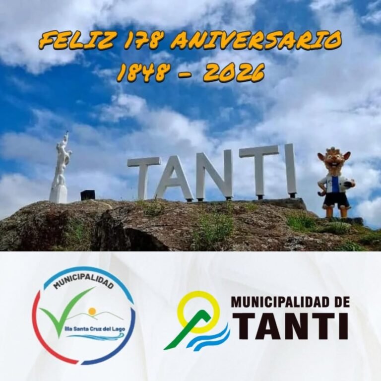 La Municipalidad de Villa Santa Cruz del Lago y su comunidad, a través de su intendenta interina, Sra. Andrea Romanutti, hacen llegar un cál…