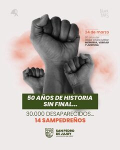 A 50 años, la memoria sigue más viva que nunca…
