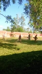 Personal municipal realizó tareas de desmalezado y limpieza en el sector de Geriatría del Hospital Dr. Joaquín Castellanos y en el vivero mu…