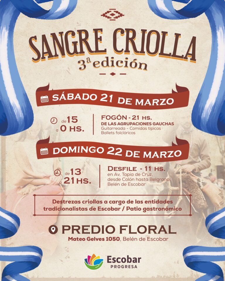 GRILLA ARTÍSTICA DE SANGRE CRIOLLA…