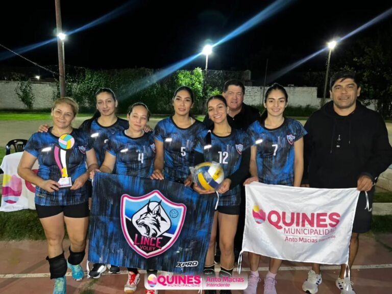 Gran Encuentro Femenino de Vóley Libre en Quines…