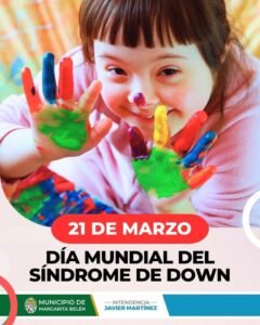 DÍA MUNDIAL DEL SÍNDROME DE DOWN…