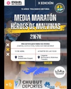 En su décima edición, la Media Maratón Héroes de Malvinas, se consolida como mucho más que una competencia deportiva. A lo largo de estos añ…