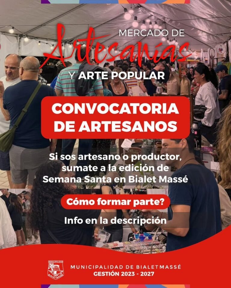Convocatoria a Artesanos…