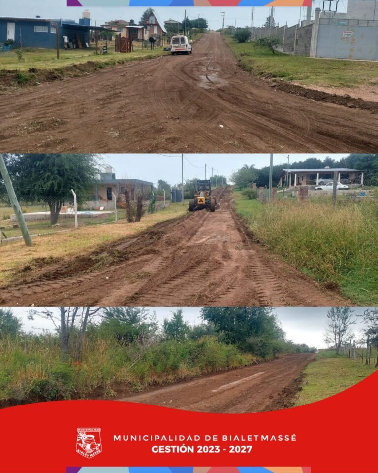 Seguimos avanzando con mejoras en nuestra localidad…